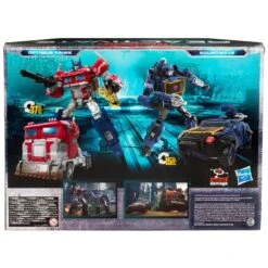 Hasbro *PRE-ORDER Transformers Reactive Action Figure 2-Pack - Soundwave And Optimus Prime -Toy Hotsale Store f03845m82 back 23 2000px 300dpi