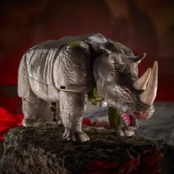 Hasbro Transformers War For Cybertron: Voyager Action Figure - Rhinox (Damaged Box) -Toy Hotsale Store f0695 dio tra gen wfc k voyager rhinox 10 online 2000sq