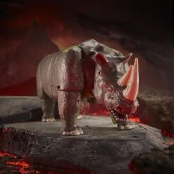 Hasbro Transformers War For Cybertron: Voyager Action Figure - Rhinox (Damaged Box) -Toy Hotsale Store f0695 dio tra gen wfc k voyager rhinox 8 online 2000sq