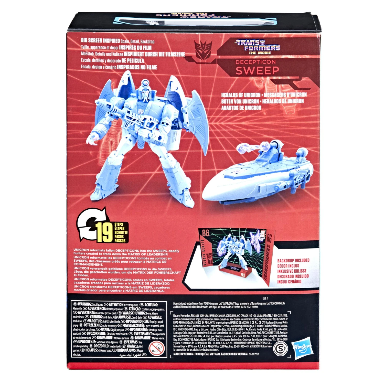 Hasbro Transformers Generations Studio Series Voyager 86 Action Figure - Sweep 4 Hasbro Transformers Generations Studio Series Voyager 86 Action Figure - Sweep - Image 2