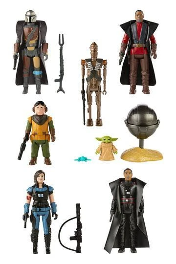 Hasbro Star Wars Retro Action Figure Wave 3 - Set Of 7 (Mandalorian Wave) 4 Hasbro Star Wars Retro Action Figure Wave 3 - Set Of 7 (Mandalorian Wave) - Image 2