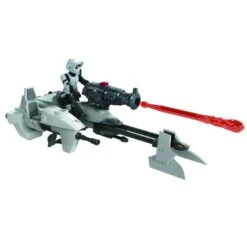 Hasbro Star Wars Mission Fleet Action Figure - Scout Trooper With Speeder Bike -Toy Hotsale Store f11285l00 5010993808984 detail 2 20 s
