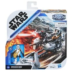 Hasbro Star Wars Mission Fleet Action Figure - Scout Trooper With Speeder Bike -Toy Hotsale Store f11285l00 5010993808984 pkg 20 s