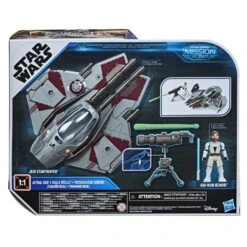 Hasbro Star Wars Mission Fleet Action Figure - Obi-Wan Kenobi With Jedi Starfighter 9 Hasbro Star Wars Mission Fleet Action Figure - Obi-Wan Kenobi With Jedi Starfighter -Toy Hotsale Store f11365l00 5010993808267 back 20 s