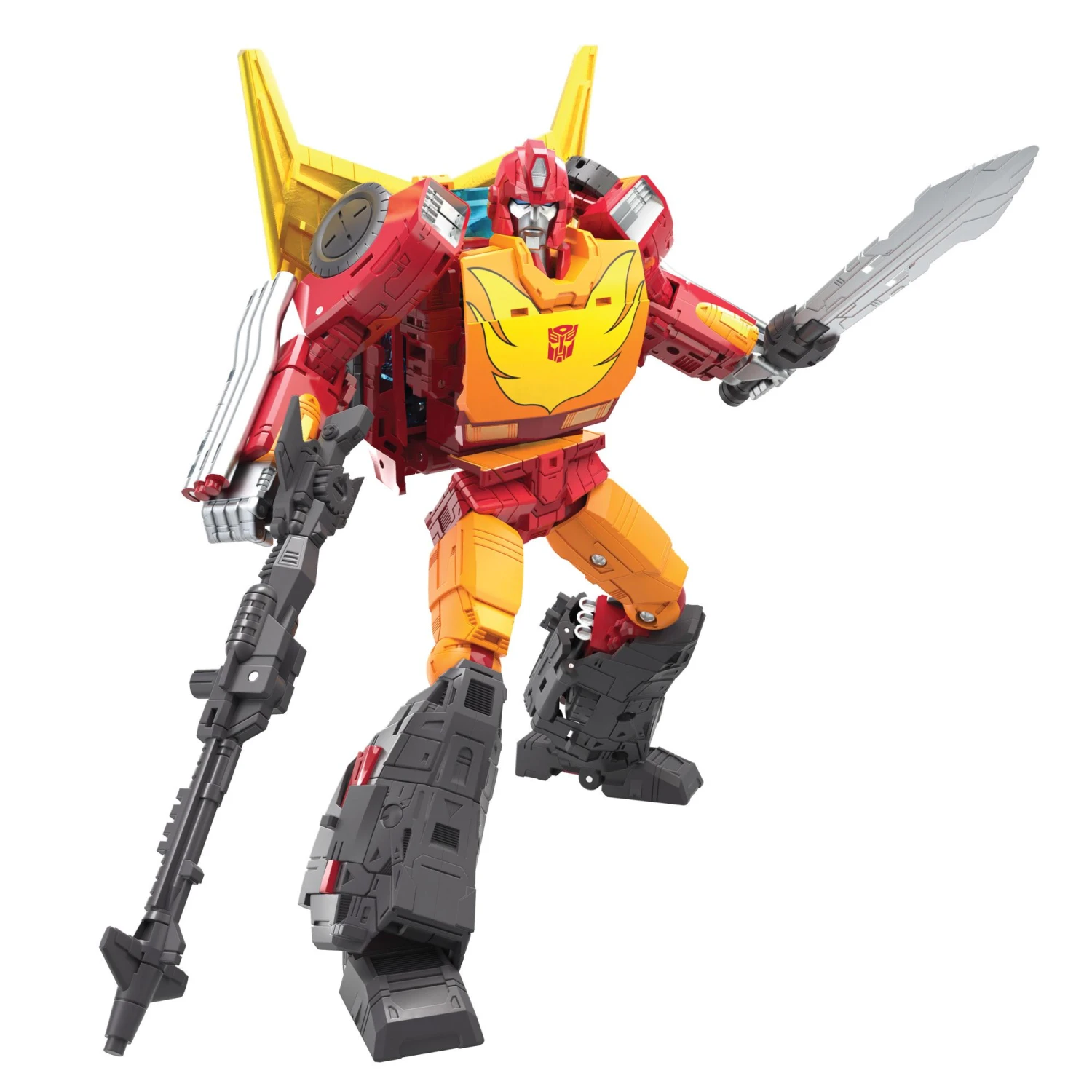 Hasbro Transformers War For Cybertron: Commander Class Action Figure - Rodimus Prime 6 Hasbro Transformers War For Cybertron: Commander Class Action Figure - Rodimus Prime - Image 4