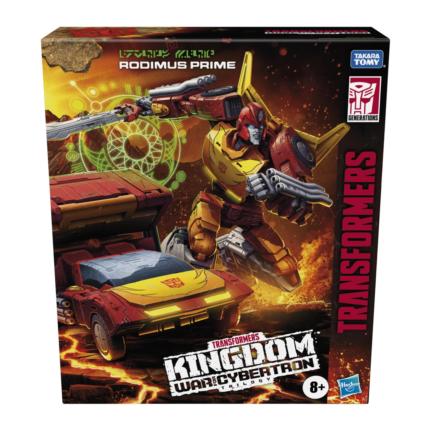 Hasbro Transformers War For Cybertron: Commander Class Action Figure - Rodimus Prime 3 Hasbro Transformers War For Cybertron: Commander Class Action Figure - Rodimus Prime