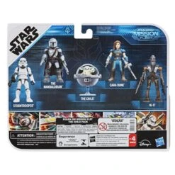 Hasbro Star Wars Mission Fleet Action Figure - Defend The Child Pack -Toy Hotsale Store f11985b00 5010993779932 back 20 s