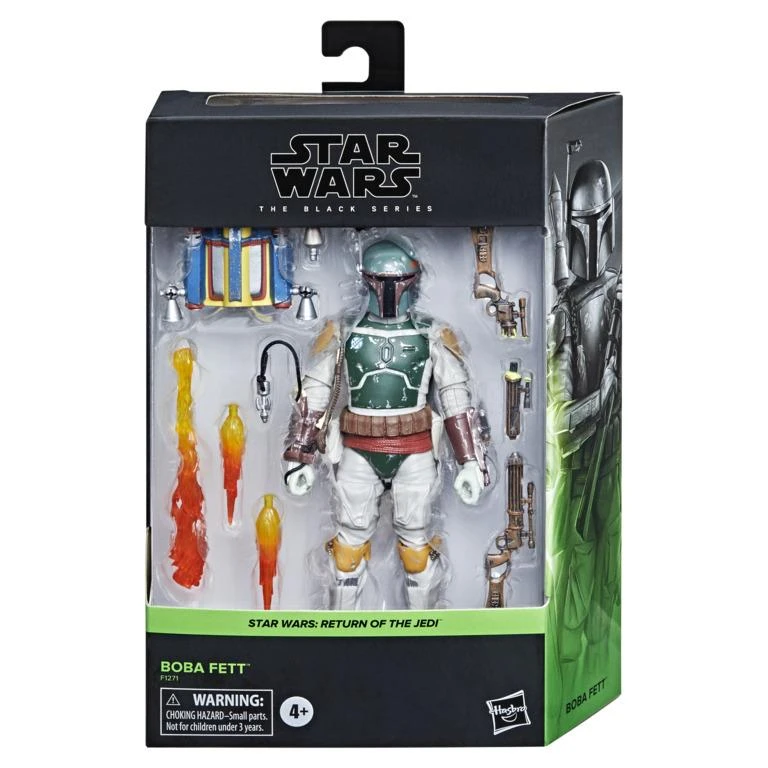 Hasbro Star Wars Black Series 6 Inch Deluxe Action Figure - Boba Fett (ROTJ) 3 Hasbro Star Wars Black Series 6 Inch Deluxe Action Figure - Boba Fett (ROTJ)