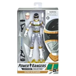 Hasbro SOLD OUT Power Rangers Lightning Collection 6-Inch Action Figure - In Space Silver Ranger