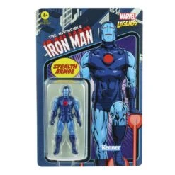 Hasbro Marvel Universe Retro 3.75 Inch Action Figure Wave 4 - Stealth Armor Iron Man