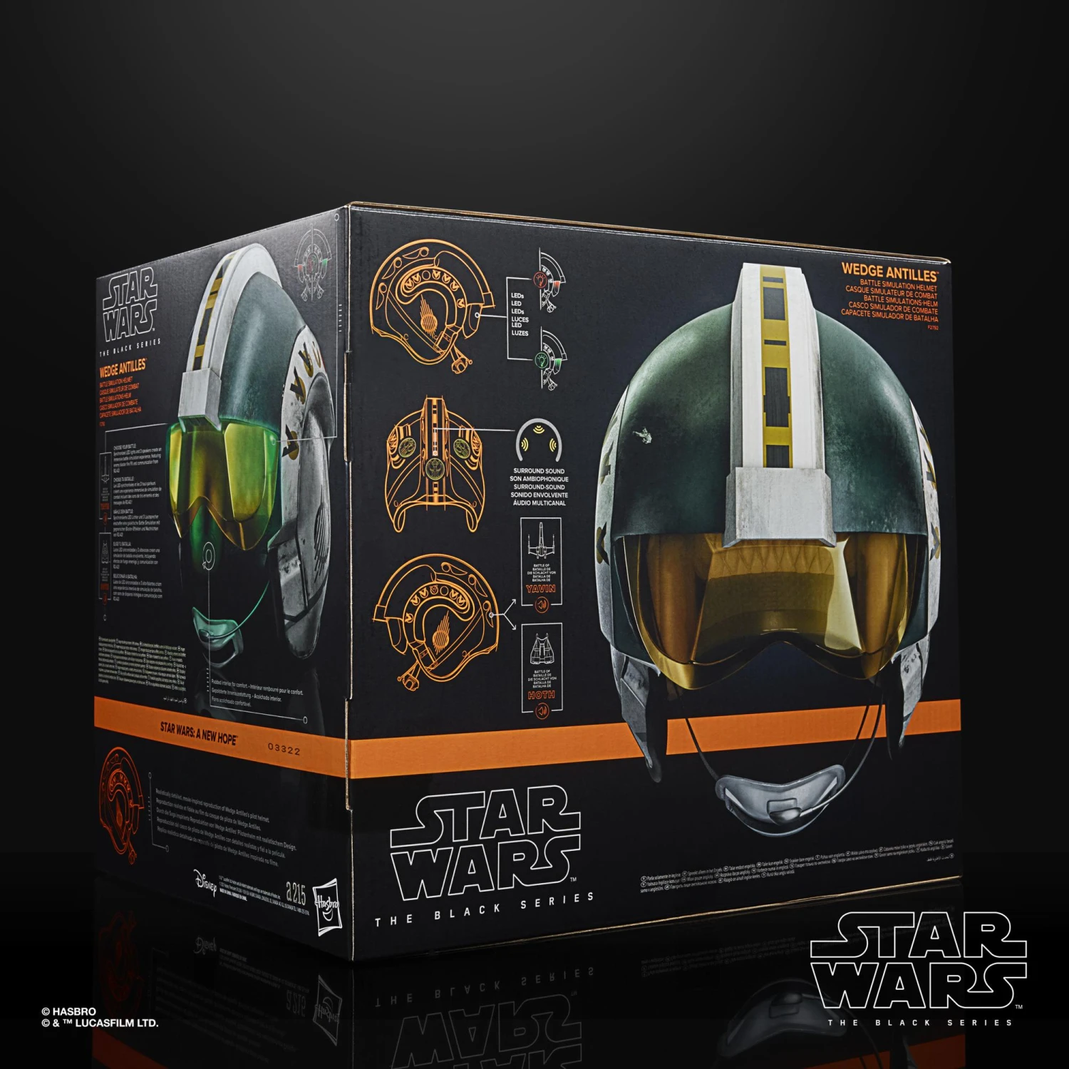 Hasbro Star Wars The Black Series Wedge Helmet 8 Hasbro Star Wars The Black Series Wedge Helmet - Image 6