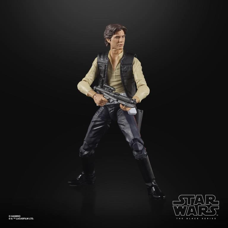 Hasbro Star Wars Black Series 50th Anniversary Power Of The Force Action Figure - Han Solo 8 Hasbro Star Wars Black Series 50th Anniversary Power Of The Force Action Figure - Han Solo - Image 6