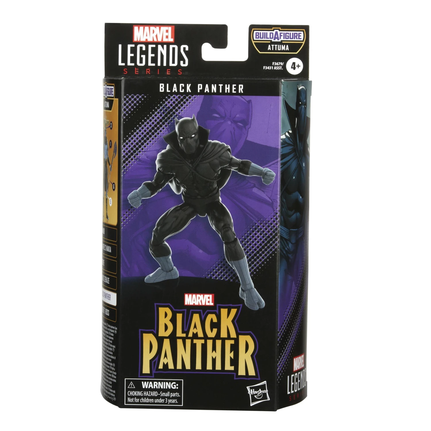Hasbro Marvel Legends Black Panther 6-Inch Figures Wave 3 - Black Panther 3 Hasbro Marvel Legends Black Panther 6-Inch Figures Wave 3 - Black Panther