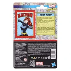 Hasbro Marvel Universe Retro 3.75 Inch Action Figure Wave 6 - Black Widow -Toy Hotsale Store f38185l00 5010993954506 back 22 online 2000sq