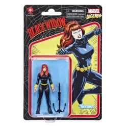 Hasbro Marvel Universe Retro 3.75 Inch Action Figure Wave 6 - Black Widow -Toy Hotsale Store f38185l00 5010993954506 pkg 22 online 2000sq