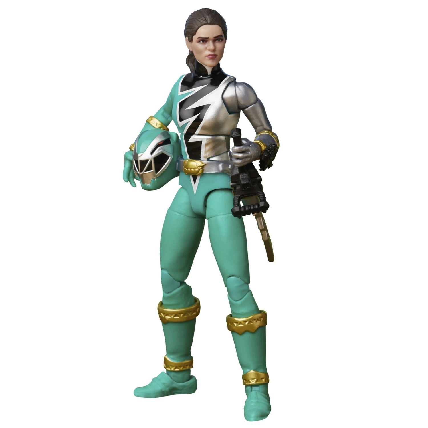 Hasbro Power Rangers Lightning Collection Action Figure Wave 13 - Dino Fury Green Ranger 4 Hasbro Power Rangers Lightning Collection Action Figure Wave 13 - Dino Fury Green Ranger - Image 2
