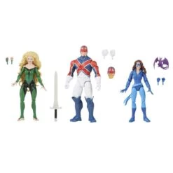 Hasbro Marvel Legends X-Men 6-Inch Action Figures - 3-Pack (Meggan, Captain Britain, Shadowcat) -Toy Hotsale Store f4736 prod mvl multipack1 0027 s