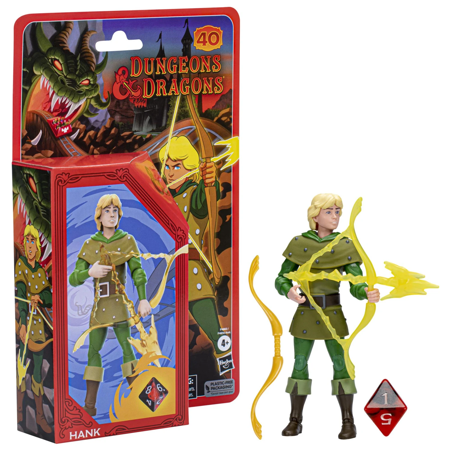 Hasbro Dungeons & Dragons Cartoon Classics 6-Inch-Scale Action Figure - Hank The Ranger 3 Hasbro Dungeons & Dragons Cartoon Classics 6-Inch-Scale Action Figure - Hank The Ranger
