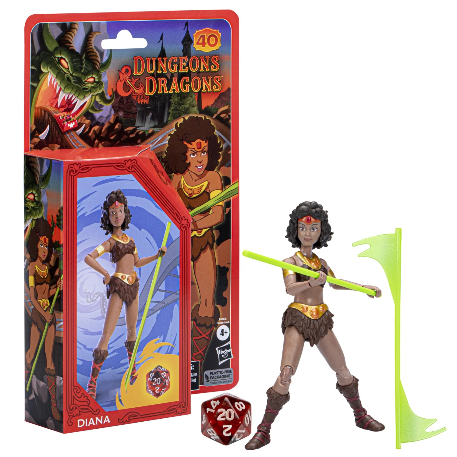 Hasbro Dungeons & Dragons Cartoon Classics 6-Inch-Scale Action Figure - Diana The Acrobat 3 Hasbro Dungeons & Dragons Cartoon Classics 6-Inch-Scale Action Figure - Diana The Acrobat