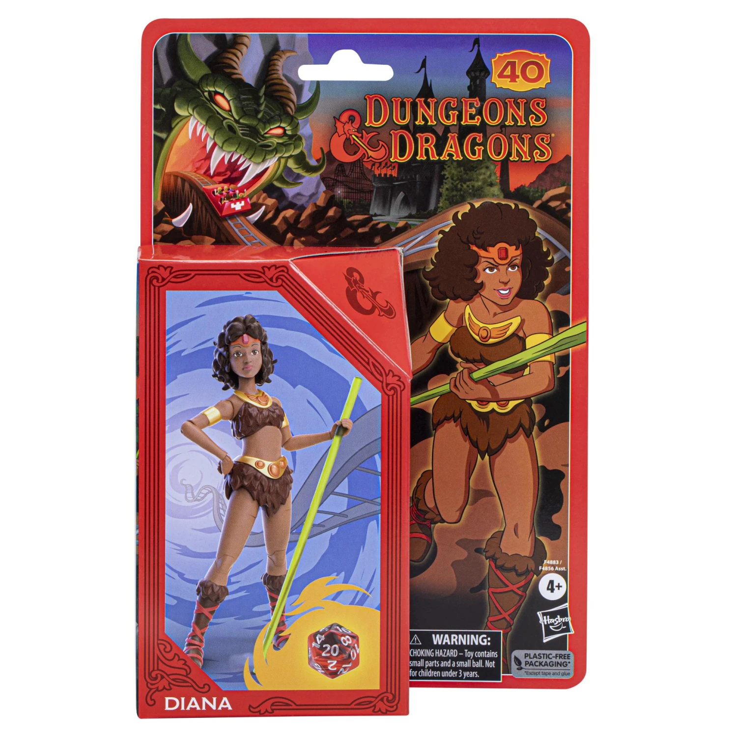 Hasbro Dungeons & Dragons Cartoon Classics 6-Inch-Scale Action Figure - Diana The Acrobat 4 Hasbro Dungeons & Dragons Cartoon Classics 6-Inch-Scale Action Figure - Diana The Acrobat - Image 2