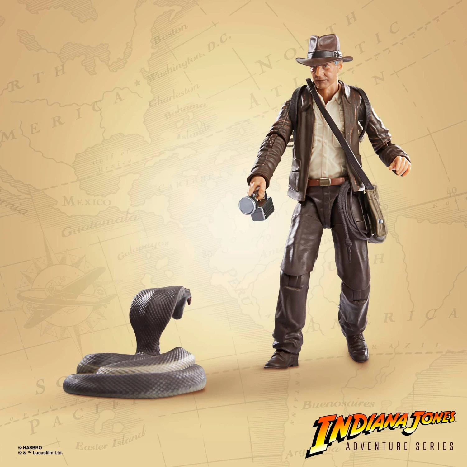 Hasbro Indiana Jones 6 Inch Action Figure Wave 2 - Indiana Jones (Dial Of Destiny) 6 Hasbro Indiana Jones 6 Inch Action Figure Wave 2 - Indiana Jones (Dial Of Destiny) - Image 4