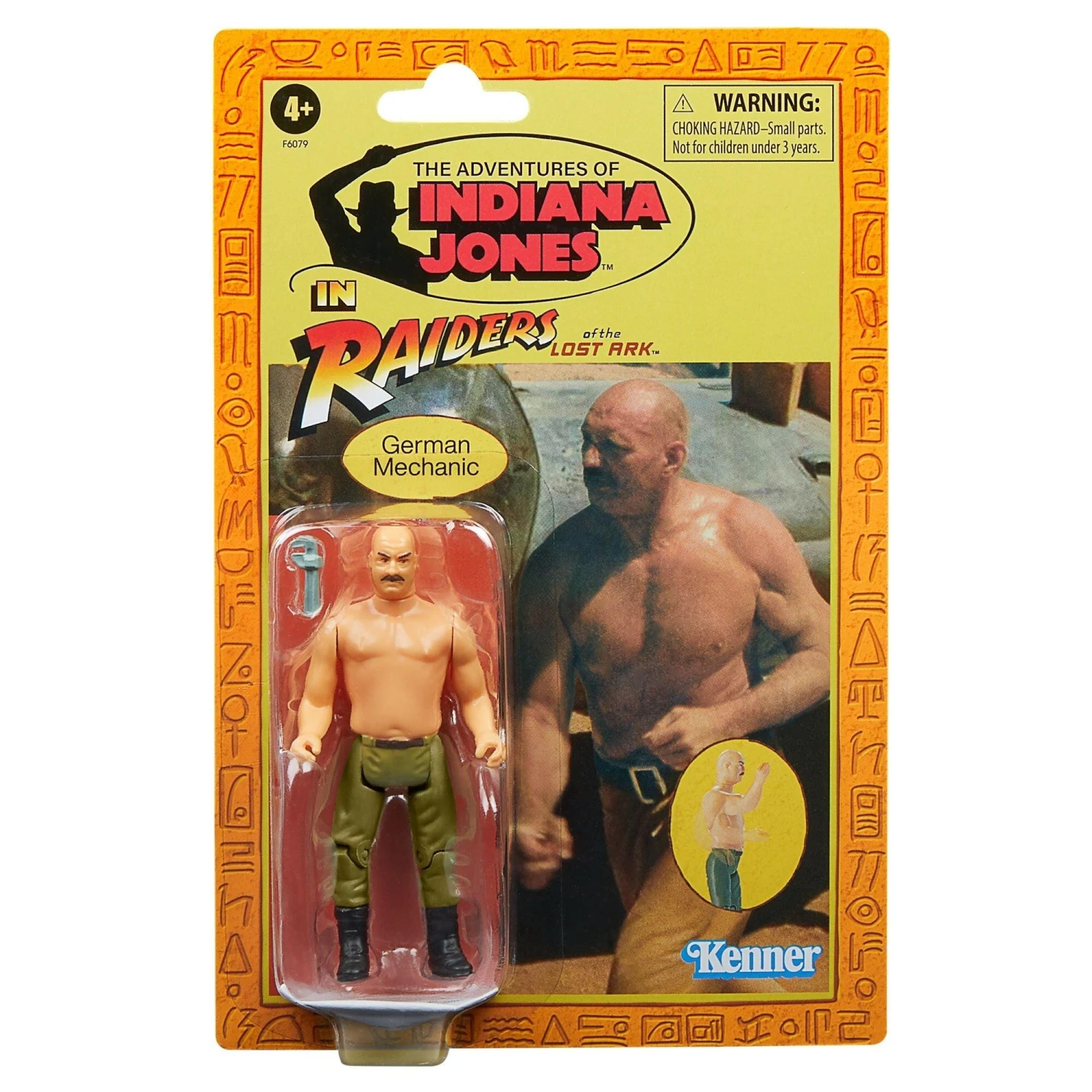 Hasbro Indiana Jones Retro Action Figure - German Mechanic (Raiders Of The Lost Ark) 3 Hasbro Indiana Jones Retro Action Figure - German Mechanic (Raiders Of The Lost Ark)