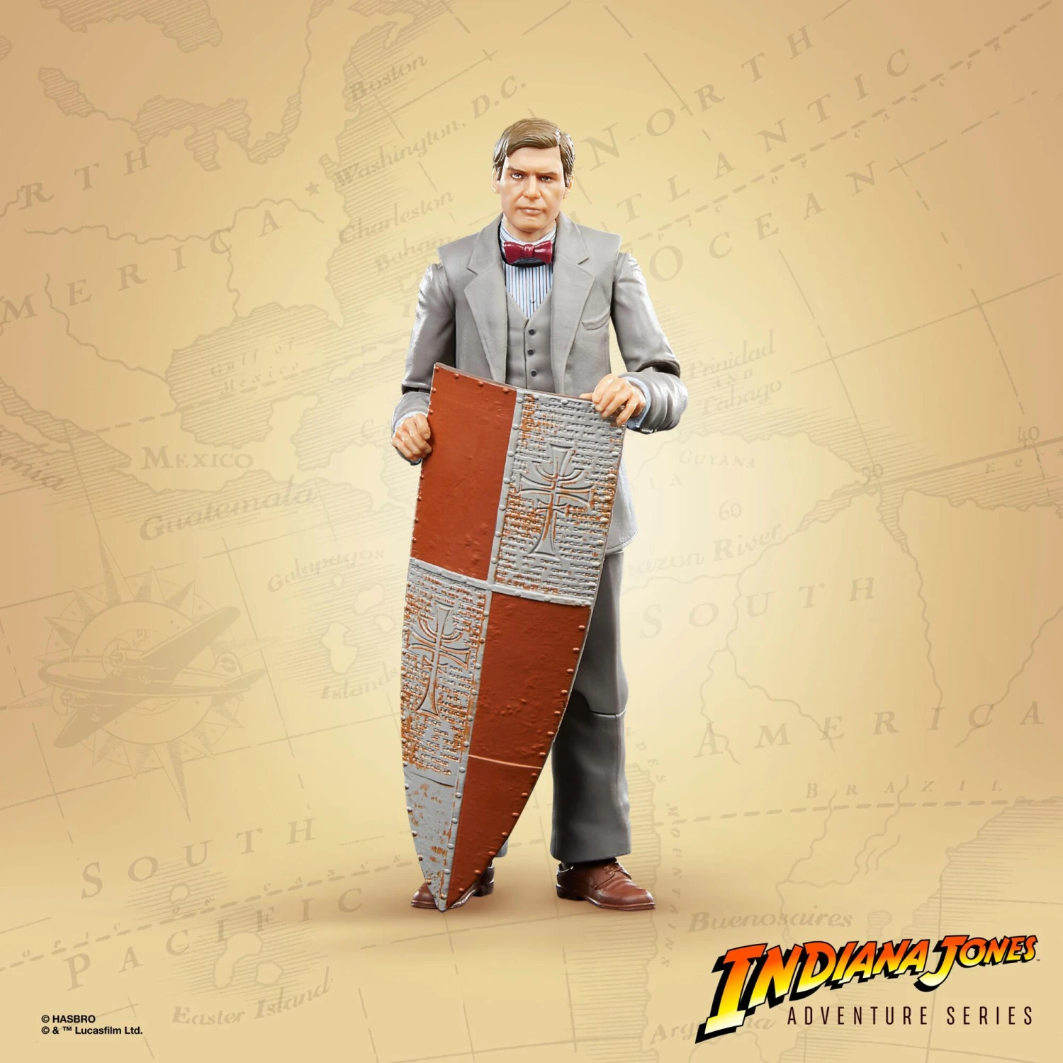 Hasbro Indiana Jones 6 Inch Action Figure - Indiana Jones (Professor) 9 Hasbro Indiana Jones 6 Inch Action Figure - Indiana Jones (Professor) - Image 7