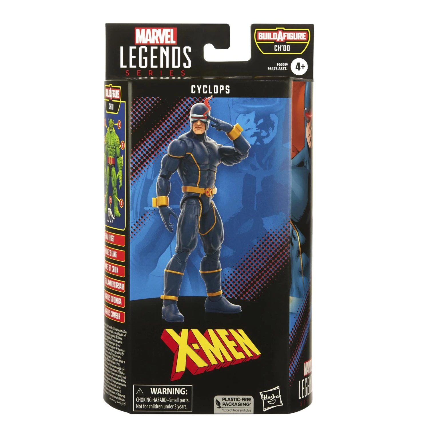 Hasbro Marvel Legends X-Men 6 Inch Scale Action Figure BAF Ch'od - Cyclops 4 Hasbro Marvel Legends X-Men 6 Inch Scale Action Figure BAF Ch'od - Cyclops - Image 2