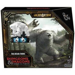 Hasbro Dungeons & Dragons Honor Among Thieves Golden Archive Action Figure - Owlbear / Doric -Toy Hotsale Store f6630 on white 4