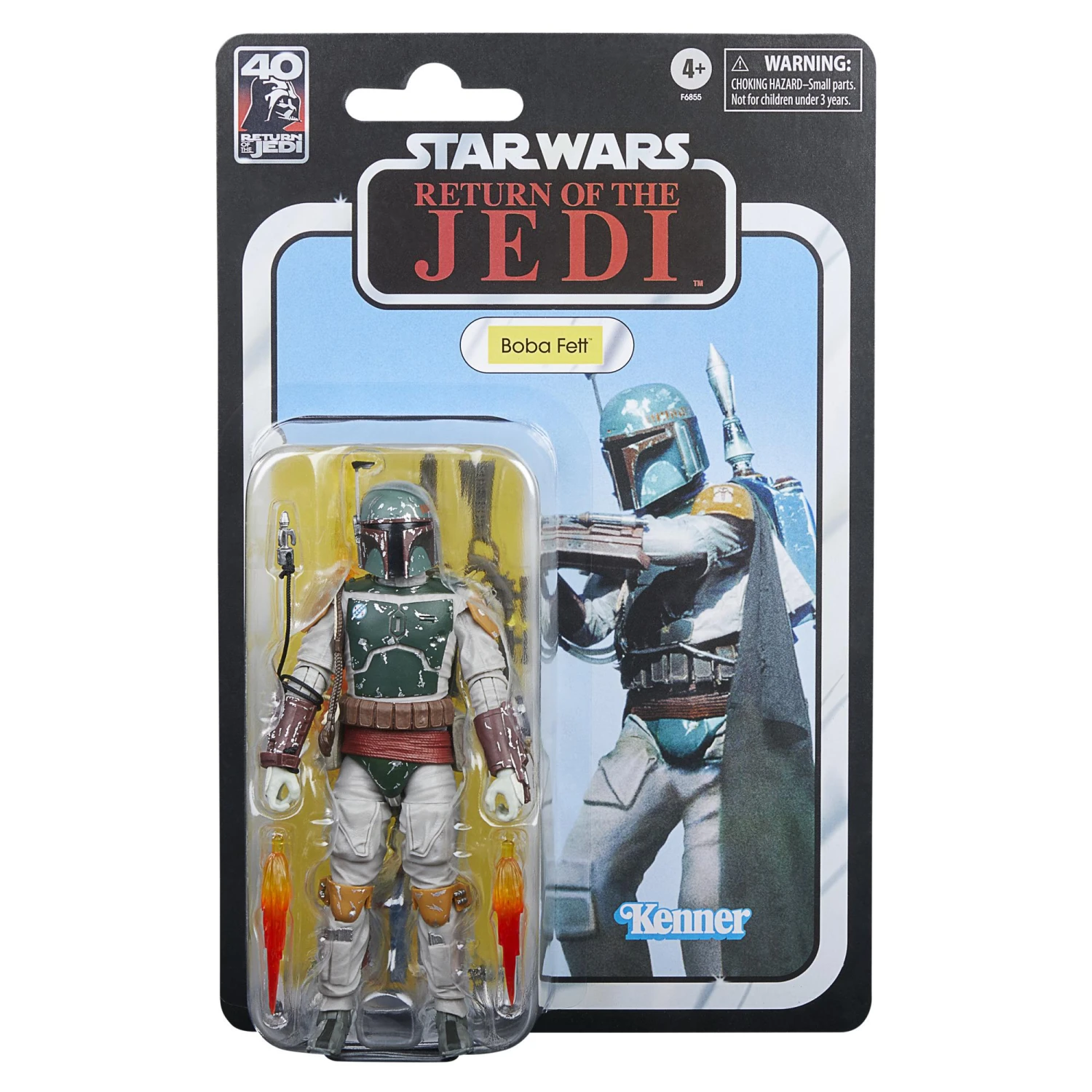 Hasbro Star Wars Black Series Deluxe 40th Anniversary 6 Inch Action Figure - Boba Fett 3 Hasbro Star Wars Black Series Deluxe 40th Anniversary 6 Inch Action Figure - Boba Fett