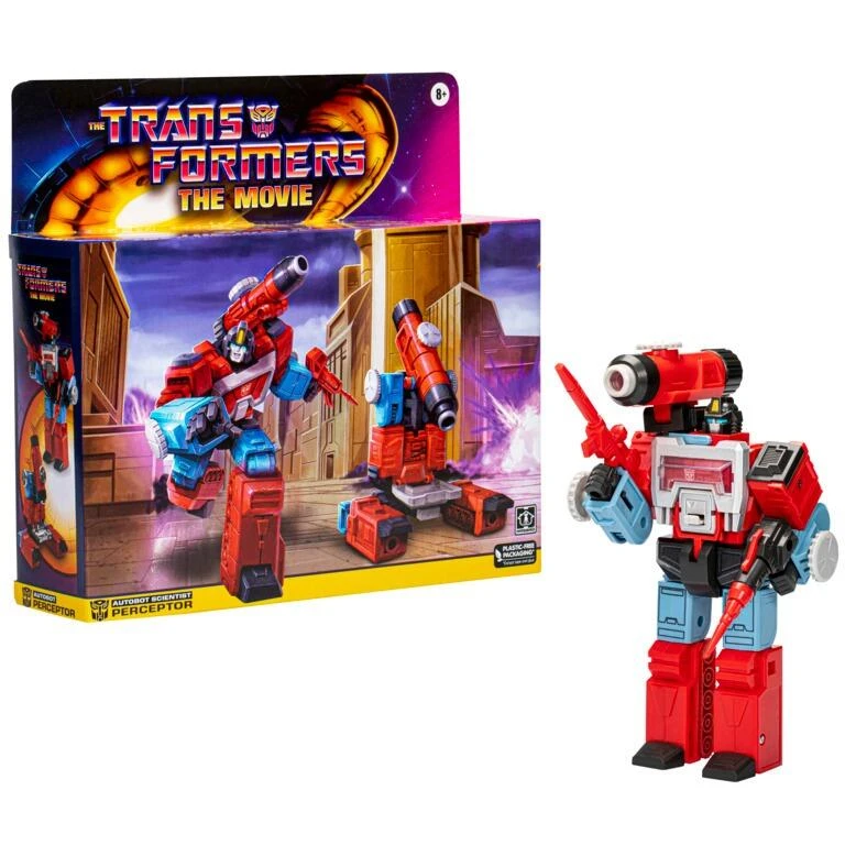 Hasbro Transformers Retro Transformers: The Movie Action Figure - Autobot Scientist Perceptor 3 Hasbro Transformers Retro Transformers: The Movie Action Figure - Autobot Scientist Perceptor