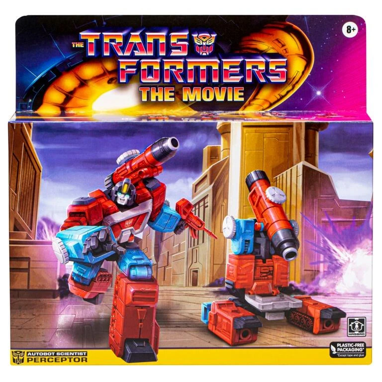 Hasbro Transformers Retro Transformers: The Movie Action Figure - Autobot Scientist Perceptor 7 Hasbro Transformers Retro Transformers: The Movie Action Figure - Autobot Scientist Perceptor - Image 5