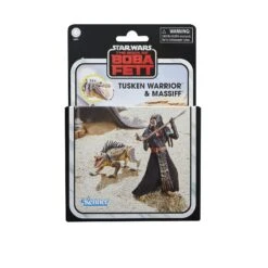 Hasbro Star Wars The Vintage Collection 3.75 Inch Deluxe Exclusive Action Figure - Tusken Warrior & Massiff -Toy Hotsale Store f6991 prod sw vin bliss 002 white online 2000sq