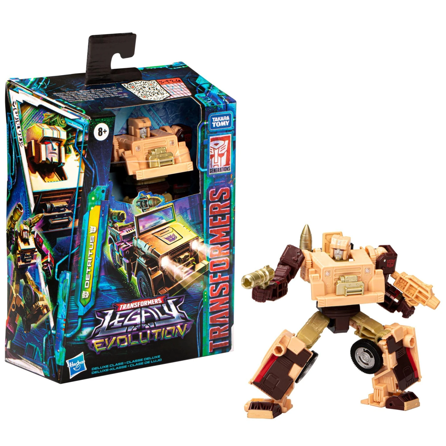 Hasbro Transformers Generations Legacy Evolution Deluxe Action Figure - Detritus 3 Hasbro Transformers Generations Legacy Evolution Deluxe Action Figure - Detritus