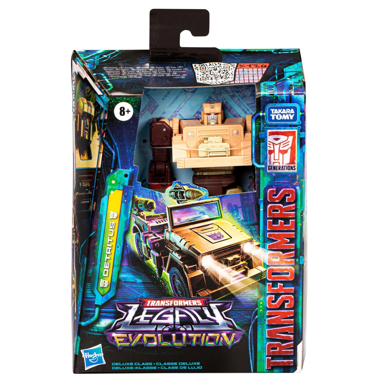 Hasbro Transformers Generations Legacy Evolution Deluxe Action Figure - Detritus 6 Hasbro Transformers Generations Legacy Evolution Deluxe Action Figure - Detritus - Image 4