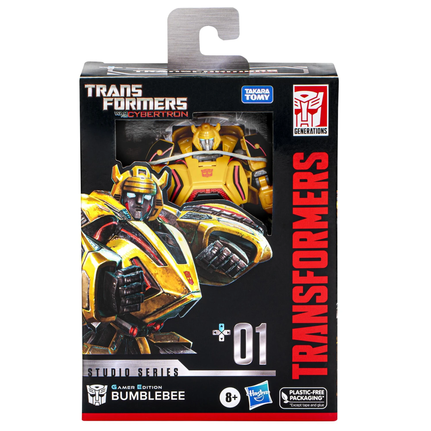 Hasbro Transformers WFC Studio Series Gamer Edition Deluxe Action Figure - Bumblebee 9 Hasbro Transformers WFC Studio Series Gamer Edition Deluxe Action Figure - Bumblebee - Image 7