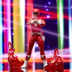 Hasbro Power Rangers Lightning Collection Action Figure - Mighty Morphin Red Ranger -Toy Hotsale Store f7386 dio prg meadow prg lc mmpr 30th remasters red ranger 086 o