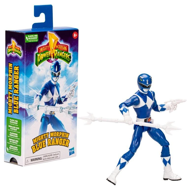 Hasbro Power Rangers Lightning Collection 6-Inch Action Figure - Mighty Morphin Blue Ranger 3 Hasbro Power Rangers Lightning Collection 6-Inch Action Figure - Mighty Morphin Blue Ranger