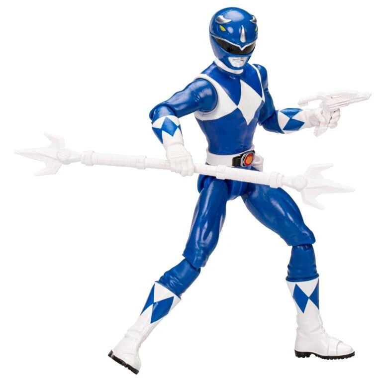Hasbro Power Rangers Lightning Collection 6-Inch Action Figure - Mighty Morphin Blue Ranger 4 Hasbro Power Rangers Lightning Collection 6-Inch Action Figure - Mighty Morphin Blue Ranger - Image 2