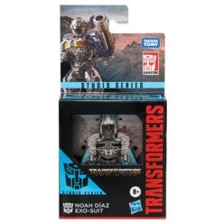 Hasbro Transformers Studio Series Core Class Action Figure - Noah Diaz Exo-Suit -Toy Hotsale Store f74915l00 pkg 23 2000px 300dpi