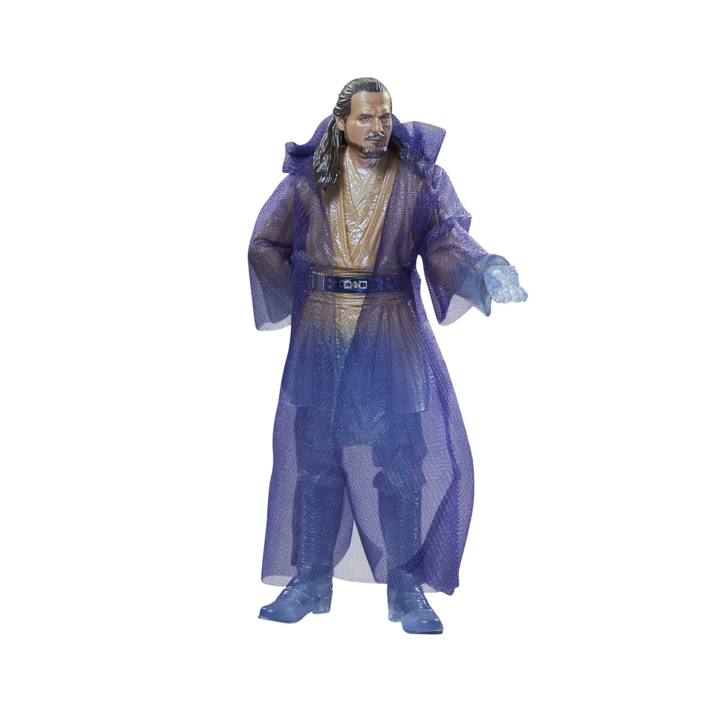 Hasbro Star Wars Black Series Exclusive 6 Inch Action Figure - Qui-Gon Jinn (Force Spirit) 7 Hasbro Star Wars Black Series Exclusive 6 Inch Action Figure - Qui-Gon Jinn (Force Spirit) - Image 5