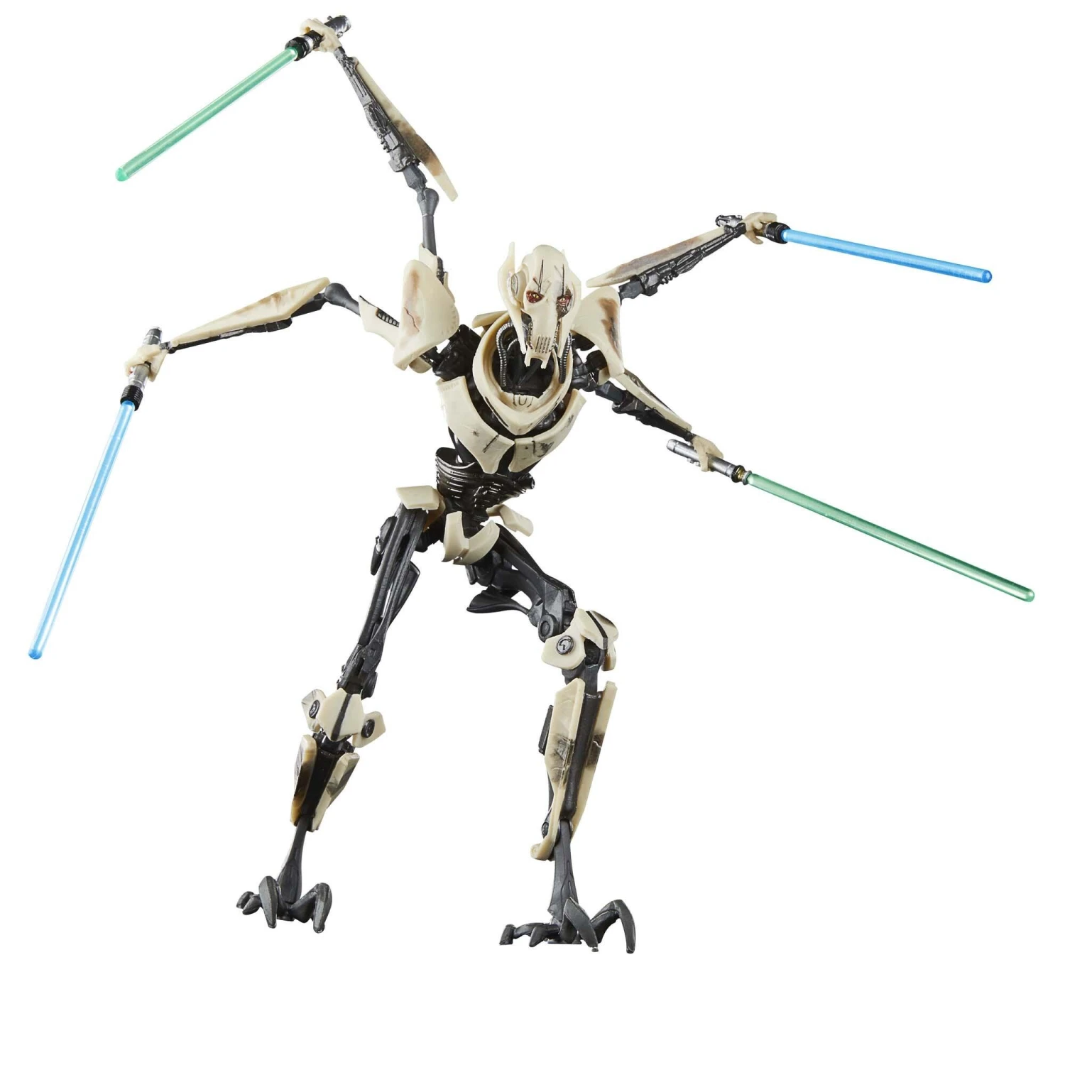 Hasbro Star Wars Black Series 6 Inch Deluxe Gaming Greats Exclusive Action Figure - General Grievous (Battle Damaged) 4 Hasbro Star Wars Black Series 6 Inch Deluxe Gaming Greats Exclusive Action Figure - General Grievous (Battle Damaged) - Image 2