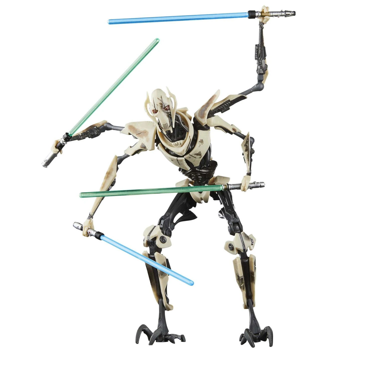 Hasbro Star Wars Black Series 6 Inch Deluxe Gaming Greats Exclusive Action Figure - General Grievous (Battle Damaged) 5 Hasbro Star Wars Black Series 6 Inch Deluxe Gaming Greats Exclusive Action Figure - General Grievous (Battle Damaged) - Image 3