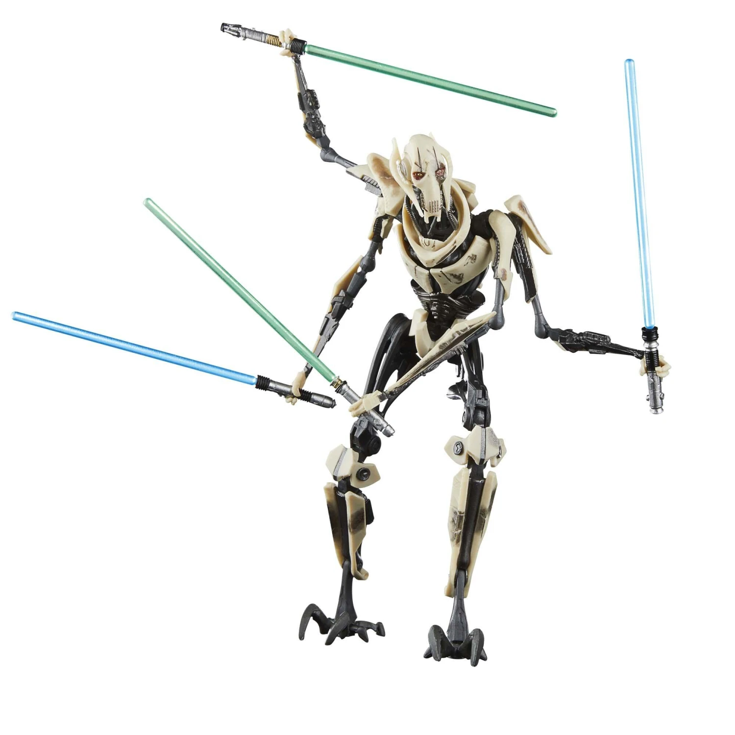 Hasbro Star Wars Black Series 6 Inch Deluxe Gaming Greats Exclusive Action Figure - General Grievous (Battle Damaged) 7 Hasbro Star Wars Black Series 6 Inch Deluxe Gaming Greats Exclusive Action Figure - General Grievous (Battle Damaged) - Image 5