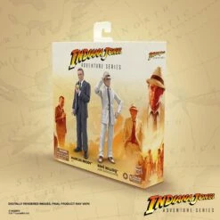 Hasbro Indiana Jones 6 Inch Exclusive Action Figure 2-Pack - Marcus Brody & Rene Belloq (Ark Showdown) -Toy Hotsale Store f8844 45d2