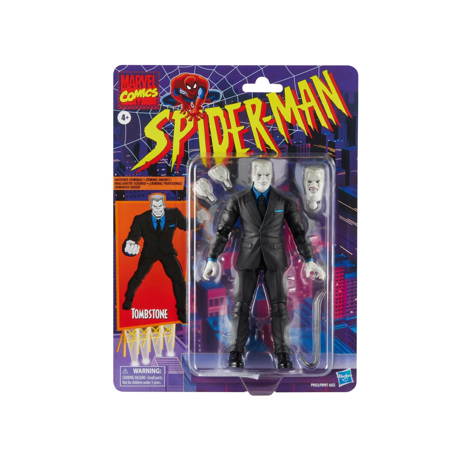 Hasbro *PRE-ORDER Marvel Legends 6 Inch Spider-Man Retro Action Figure Wave 4 - Tombstone 3 Hasbro *PRE-ORDER Marvel Legends 6 Inch Spider-Man Retro Action Figure Wave 4 - Tombstone