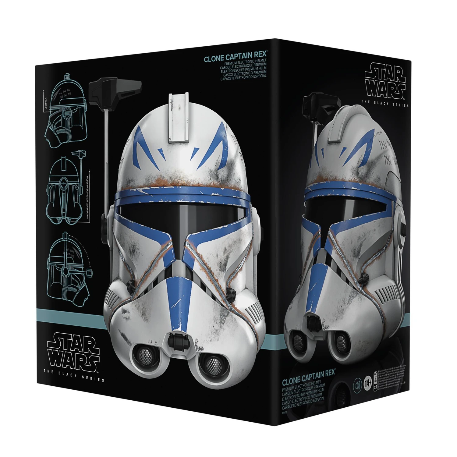 Hasbro *PRE ORDER Star Wars The Black Series Captain Rex Premium Electronic Helmet 8 Hasbro *PRE ORDER Star Wars The Black Series Captain Rex Premium Electronic Helmet - Image 6