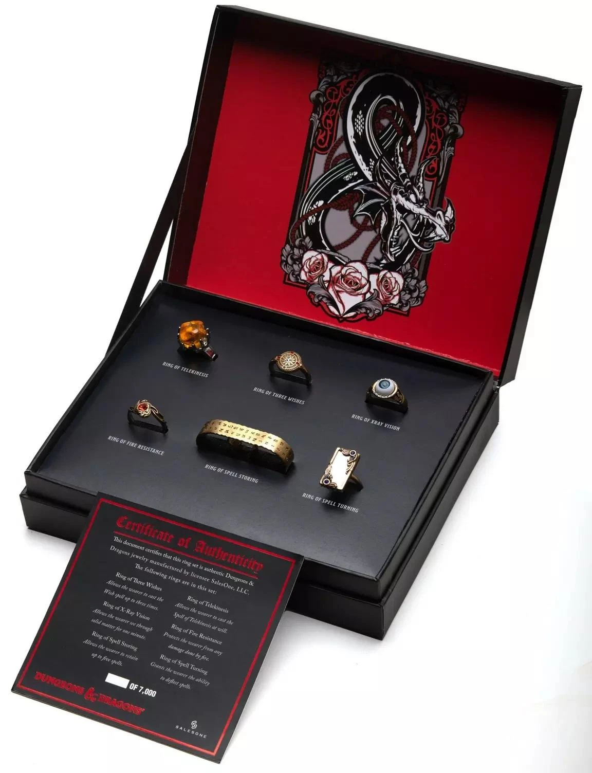 Dungeons & Dragons *Star Action Figures UK Exclusive* - Collector Game Ring Set 3 Dungeons & Dragons *Star Action Figures UK Exclusive* - Collector Game Ring Set