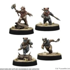 Atomic Mass Games Star Wars: Legion - Ewok Warriors Expansion Pack -Toy Hotsale Store ffgswl109 3