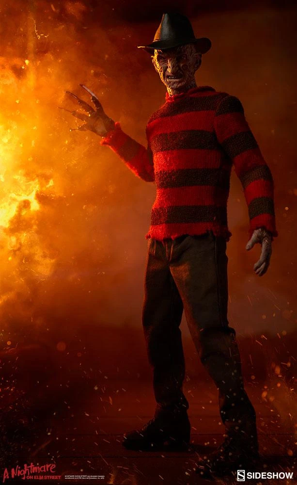 Freddy Krueger - A Nightmare On Elm Street 3 Dream Warriors - Sideshow Collectibles 1/6 Scale Action Figure 9 Freddy Krueger - A Nightmare On Elm Street 3 Dream Warriors - Sideshow Collectibles 1/6 Scale Action Figure - Image 7